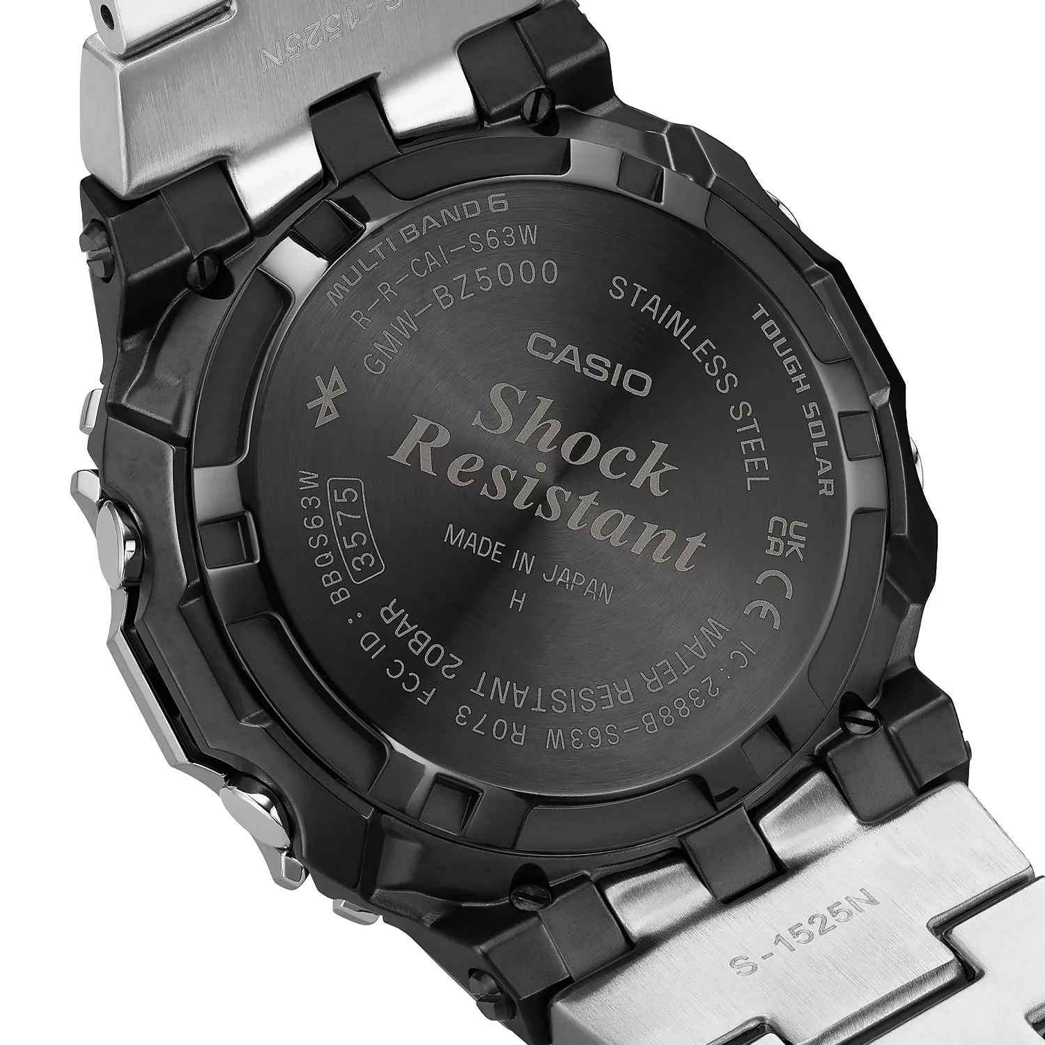 Casio G-Shock FULL METAL 5000 Series Silver Yamagata Factory - GMWBZ5000D-1 - Image 2