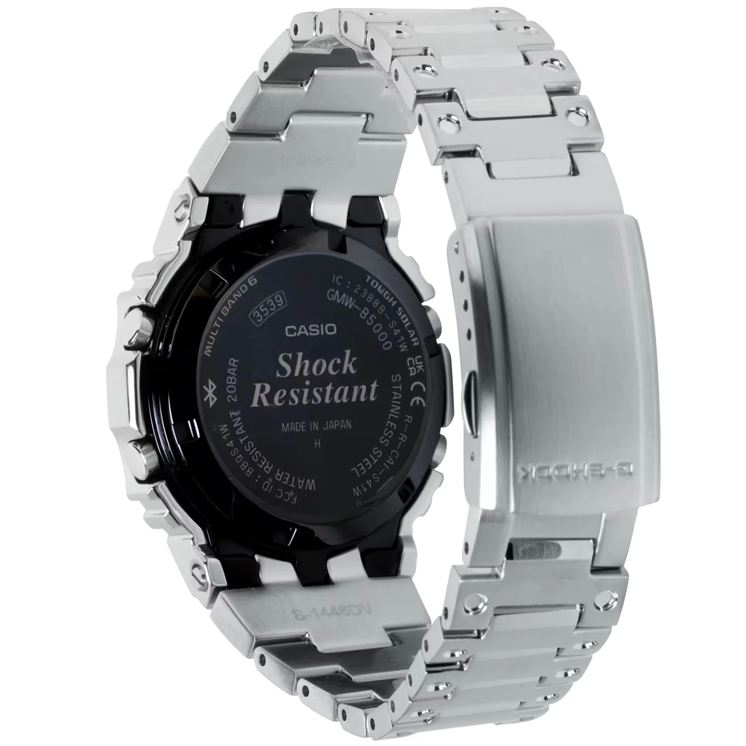 Casio G-Shock FULL METAL 5000 Series Steel Green Dial - GMWB5000D-3 - Image 2