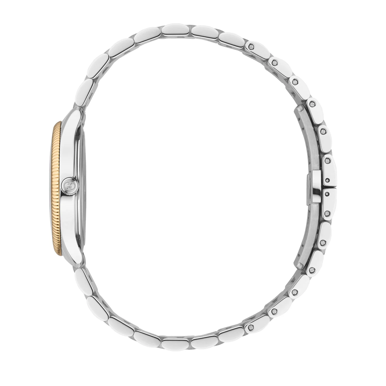 Gucci G-Timeless 29 mm Steel Case & Bracelet Pink Gold-Plated Bezel - YA1265070 - Image 2