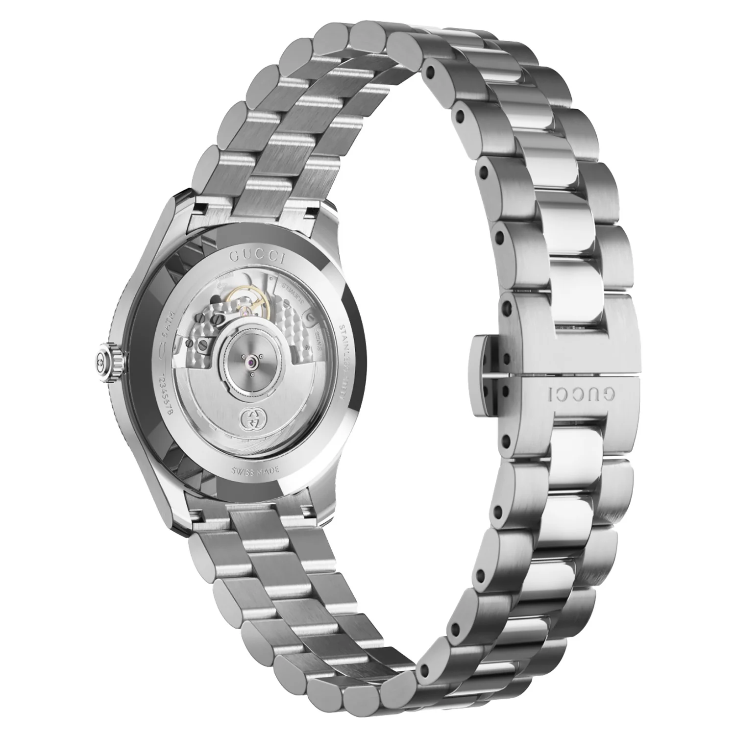 GUCCI G-Timeless 40 mm Automatic Two-Tone Steel Gold Bezel - YA126390 - Image 2