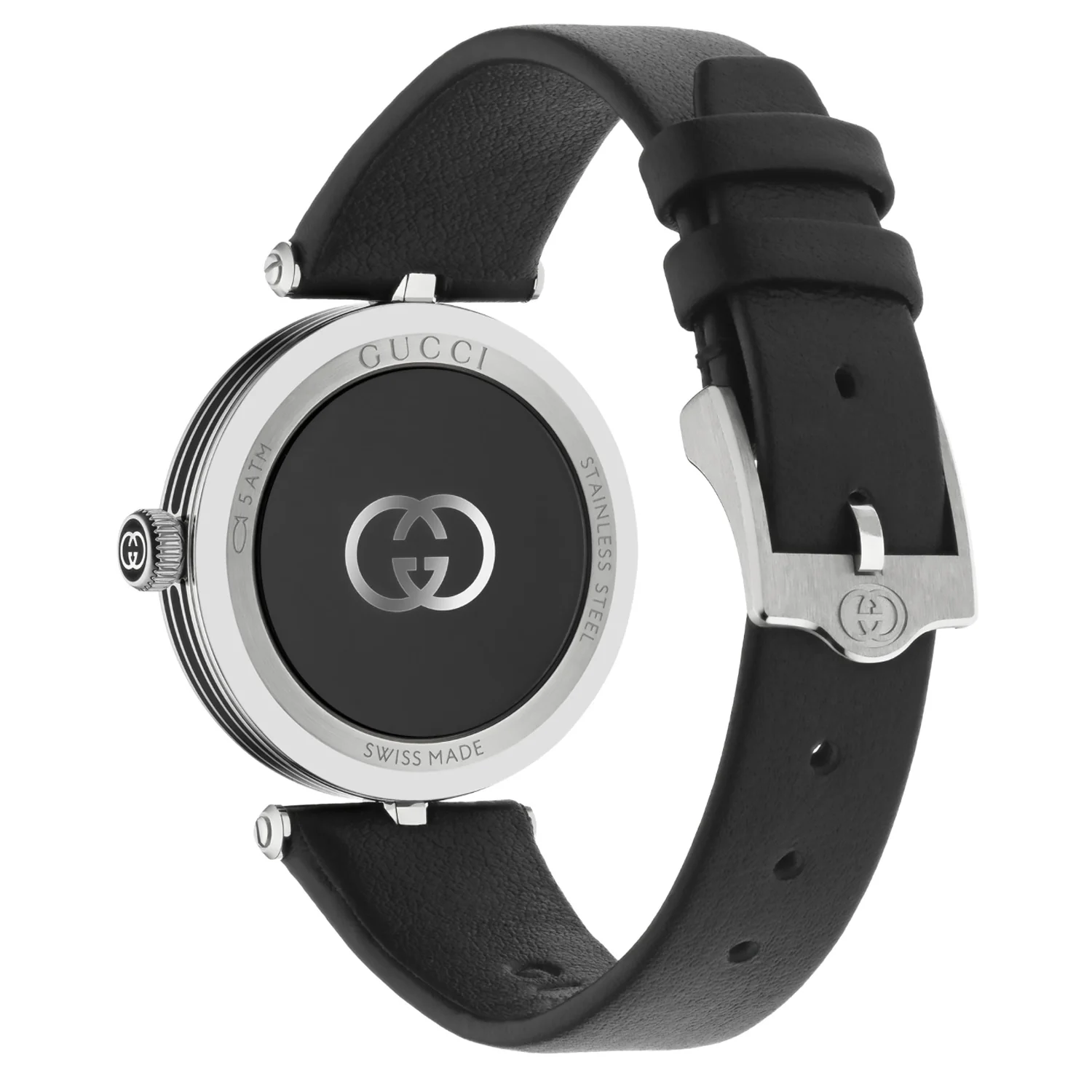 Gucci Model 2000 Vintage Classic 30 mm Black Dial M3 - YA167505 - Image 2