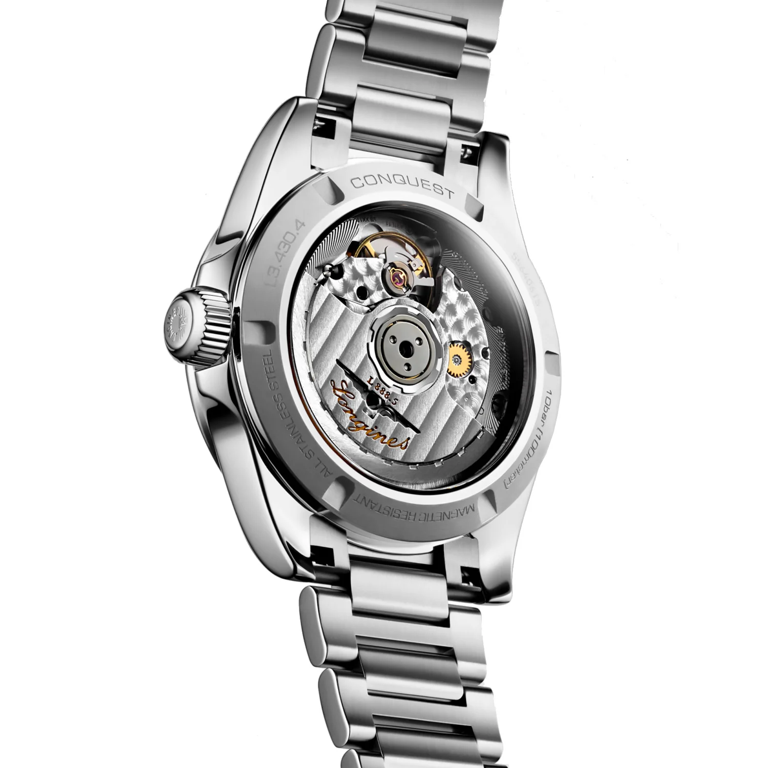Longines - Conquest 34 mm Automatic Sunray Silver Dial - L34304726 - Image 2