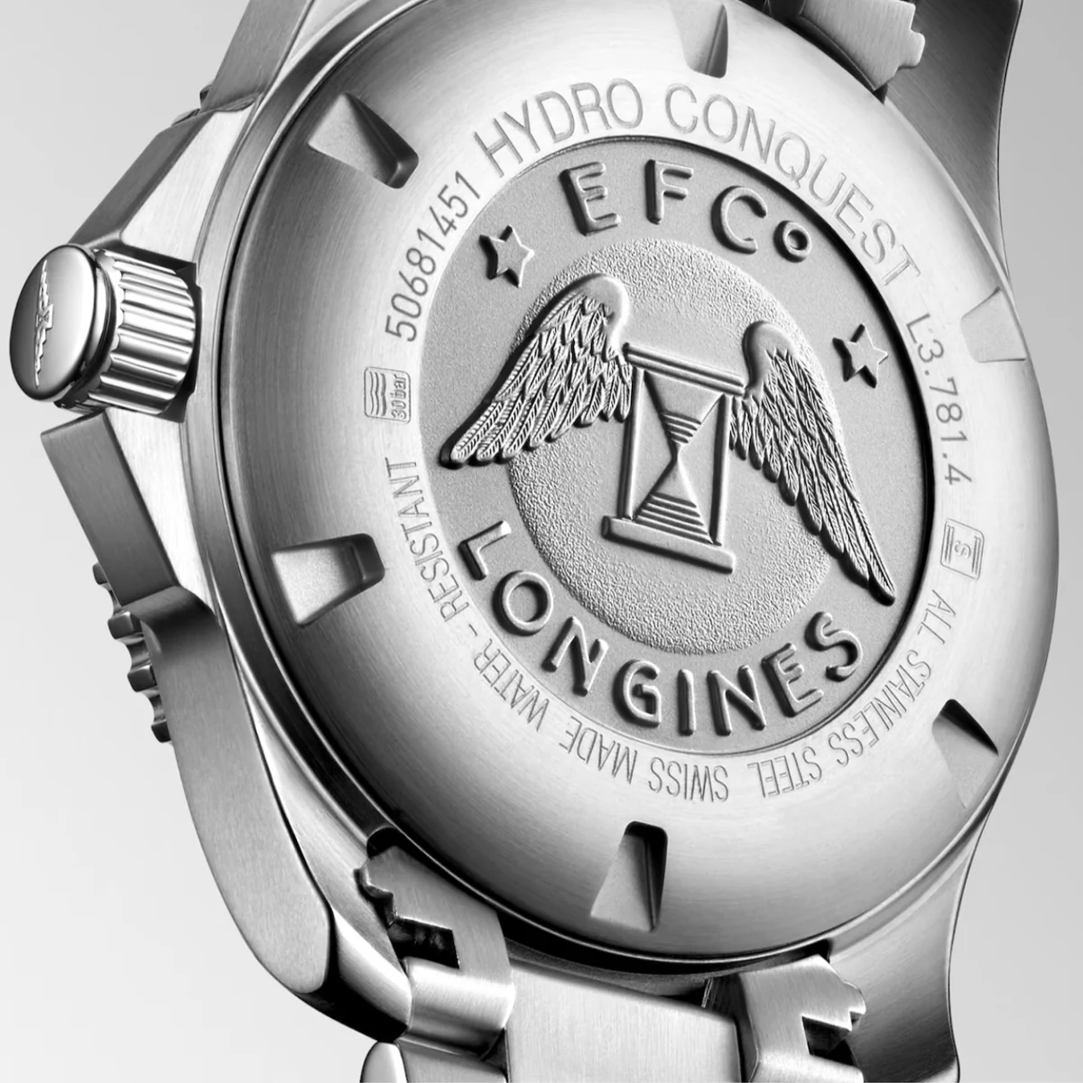 Longines - HydroConquest 41 mm Automatic Green Dial Bezel - L37814066 - Image 2