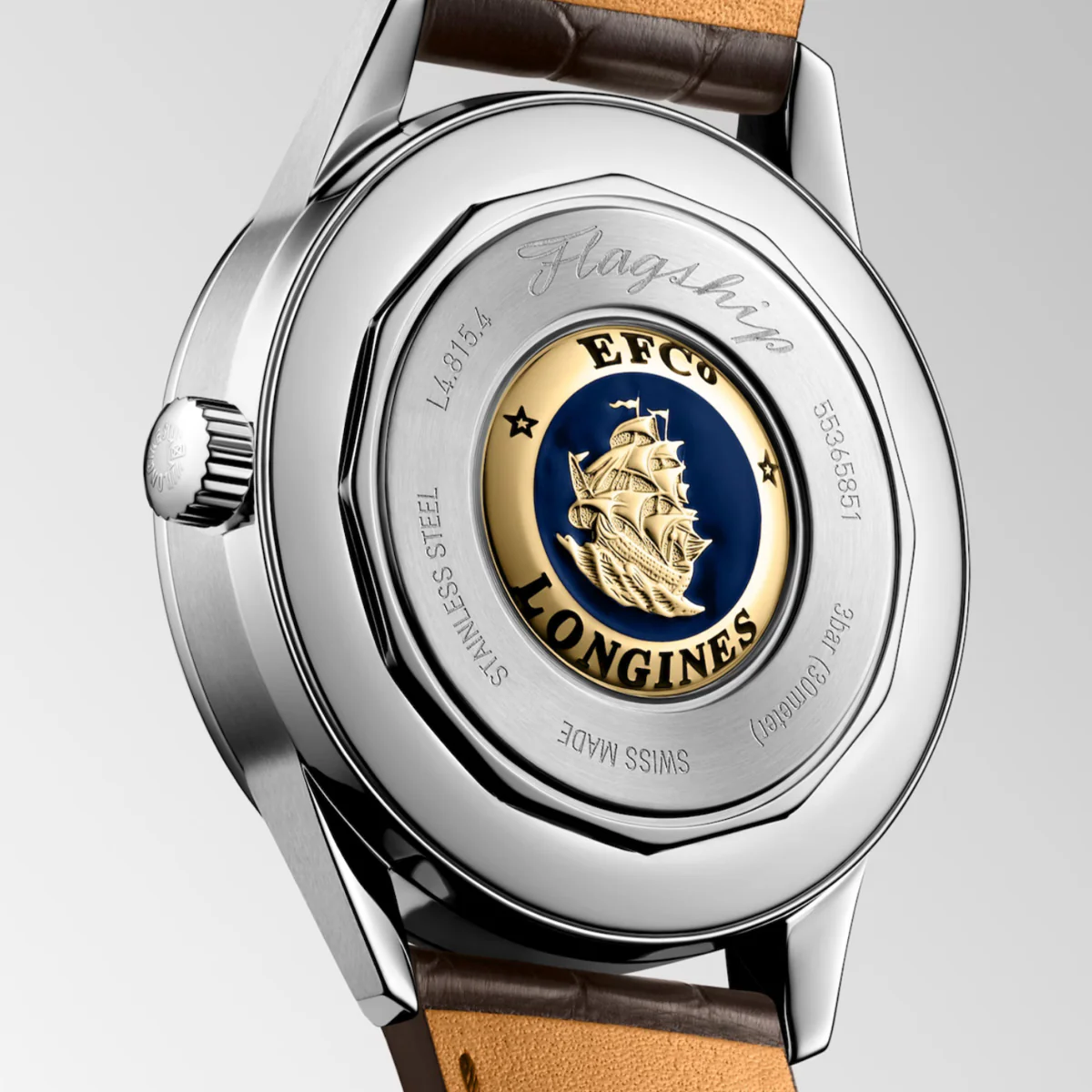 Longines - Flagship Heritage 38.5 mm Moon-Phase Calendar - L48154782 - Image 2