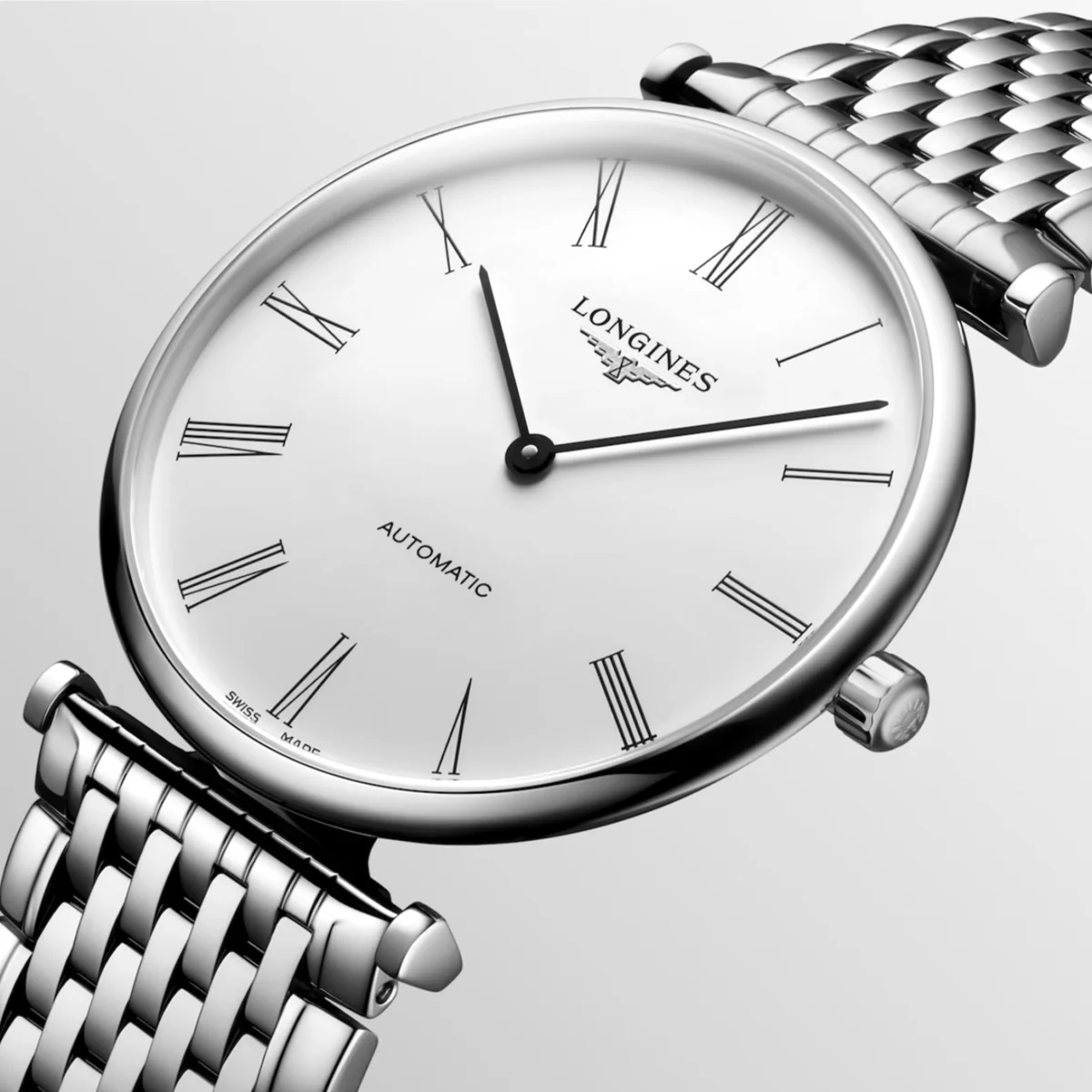 Longines - La Grande Classique 38 mm Automatic Stainless- L49184116 - Image 3