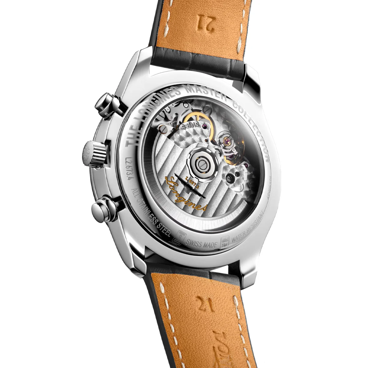 Longines - Master Collection 40 mm Moon-Phase Anthracite Calendar - L26734612 - Image 2