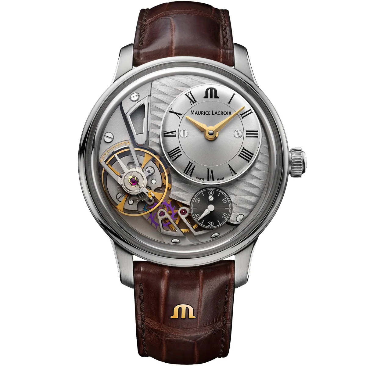 Maurice Lacroix - Masterpiece Gravity 43 mm Skeleton Dial - MP6118-SS001-115-1