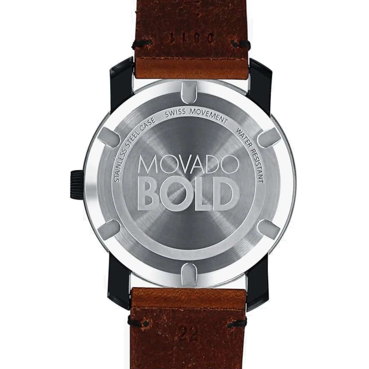 Movado - Bold 42 mm TR90 Black & Gold Museum Dial - 3600305 - Image 2