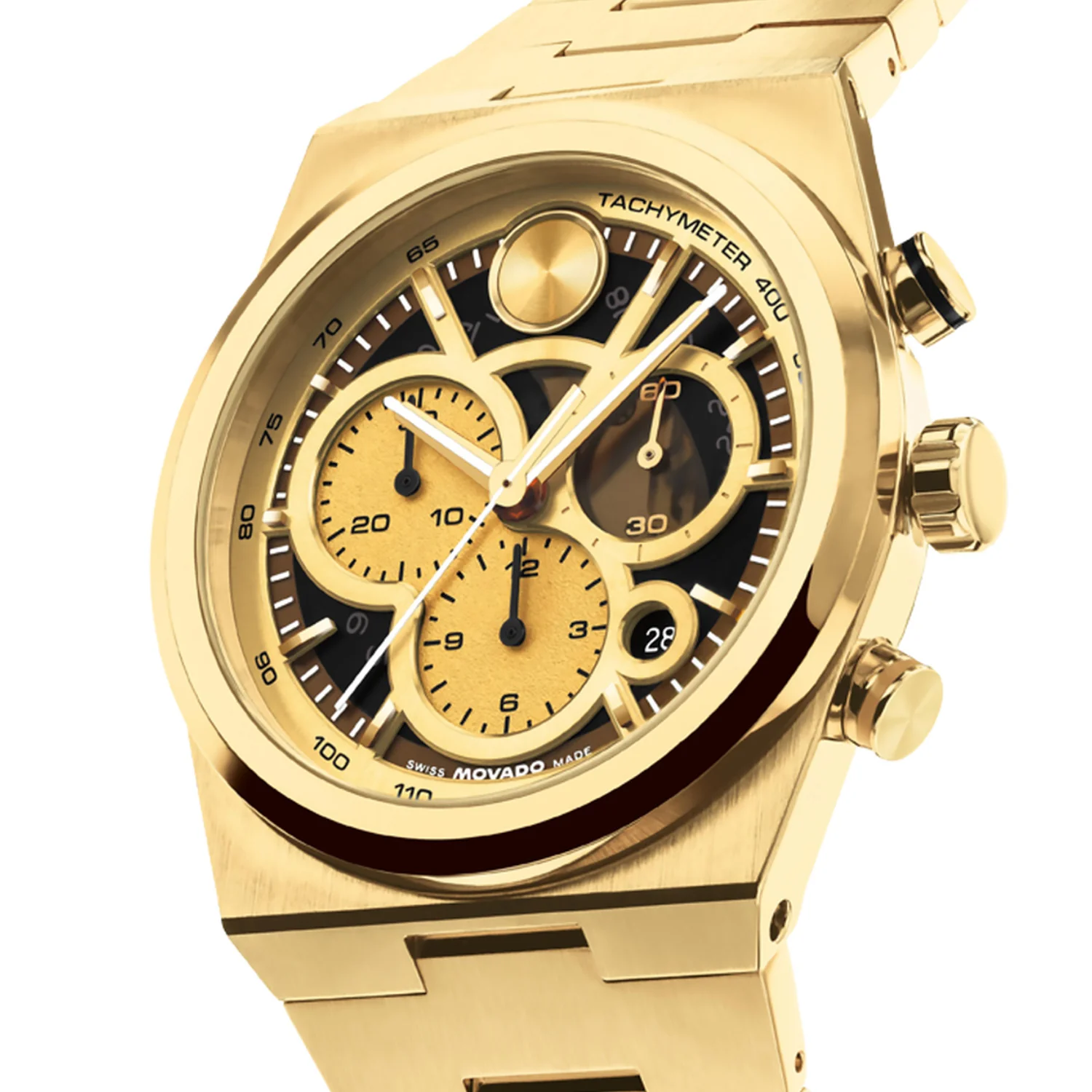 Movado - Bold Quest Chronograph 40 mm Skeleton Dial - 3601185 - Image 2
