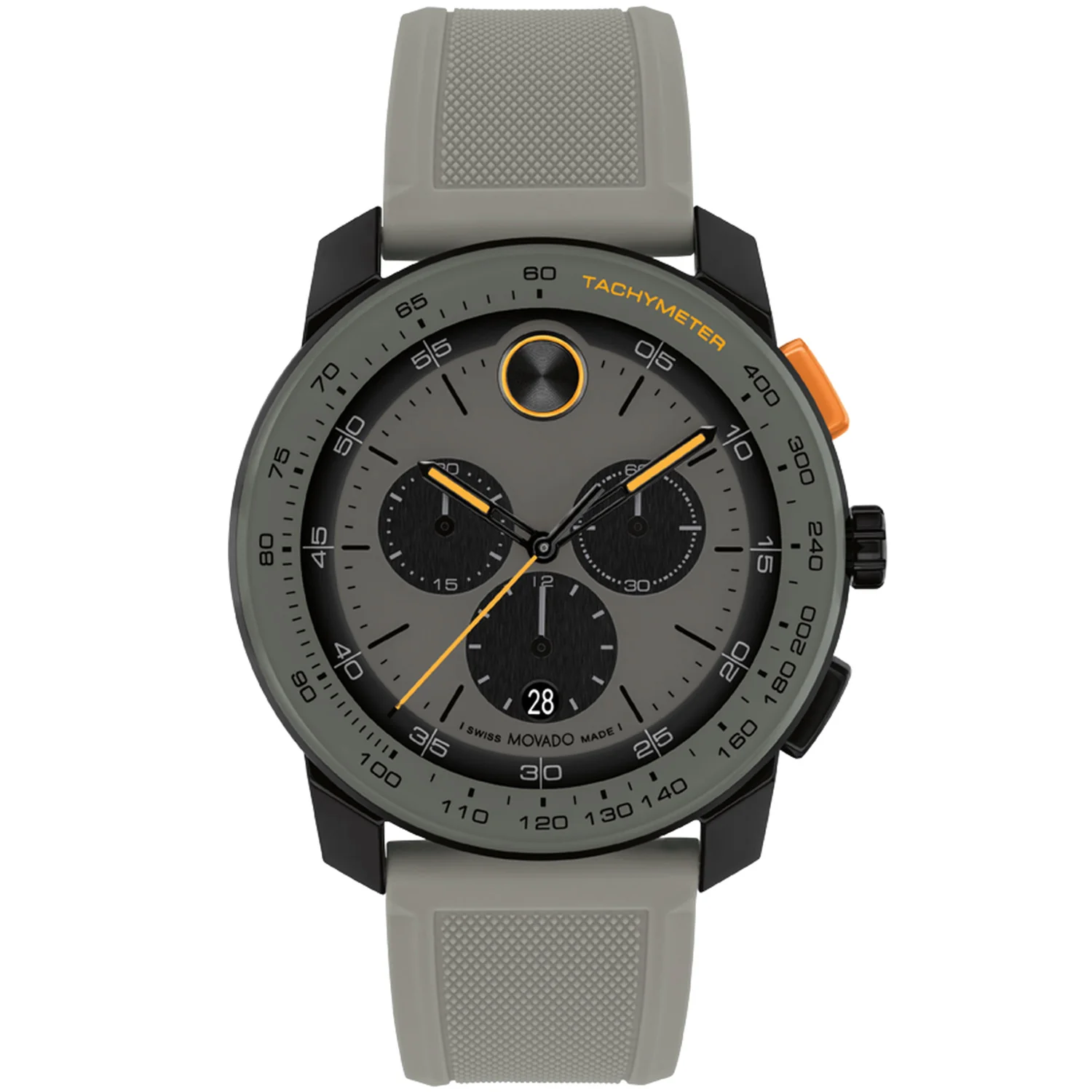 Movado - Bold TR90 Chronograph Gray Lacquer Dial - 3601216