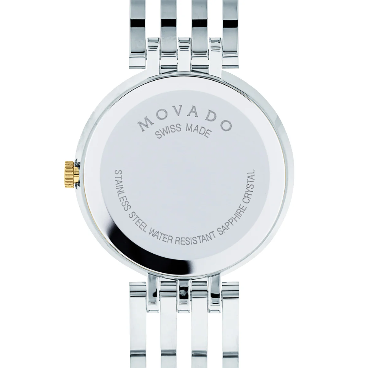 Movado - Esperanza 28 mm Women's Stainless Steel & Yellow Gold PVD - 0607053 - Image 3