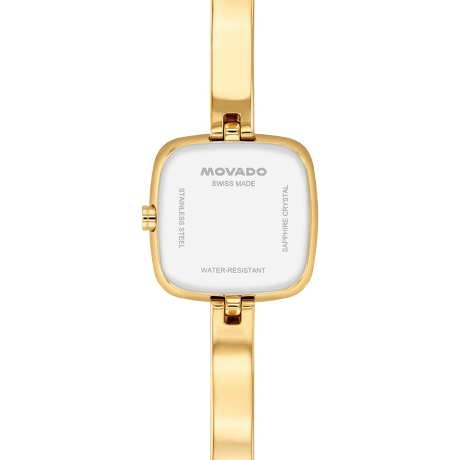 Movado - Museum Bangle 21.5 mm Cushion Case Champagne Dial - 0608058 - Image 4