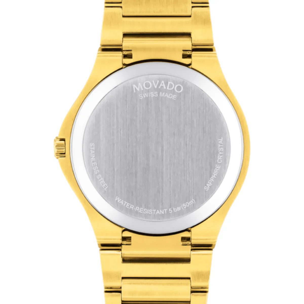 Movado - SE 41 mm Yellow Gold PVD Case Link Bracelet Date - 0607707 - Image 2