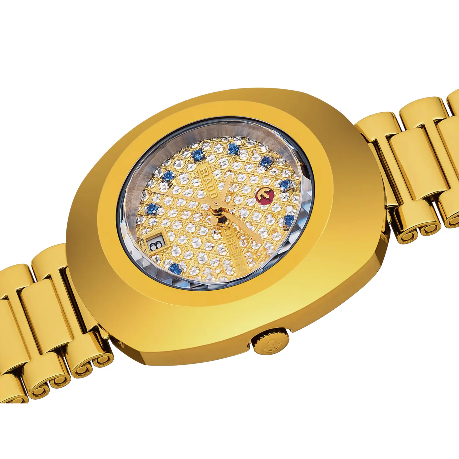 Rado - DiaStar The Original 27.3 mm Automatic Pave Crystal Set Dial - R12416393 - Image 2
