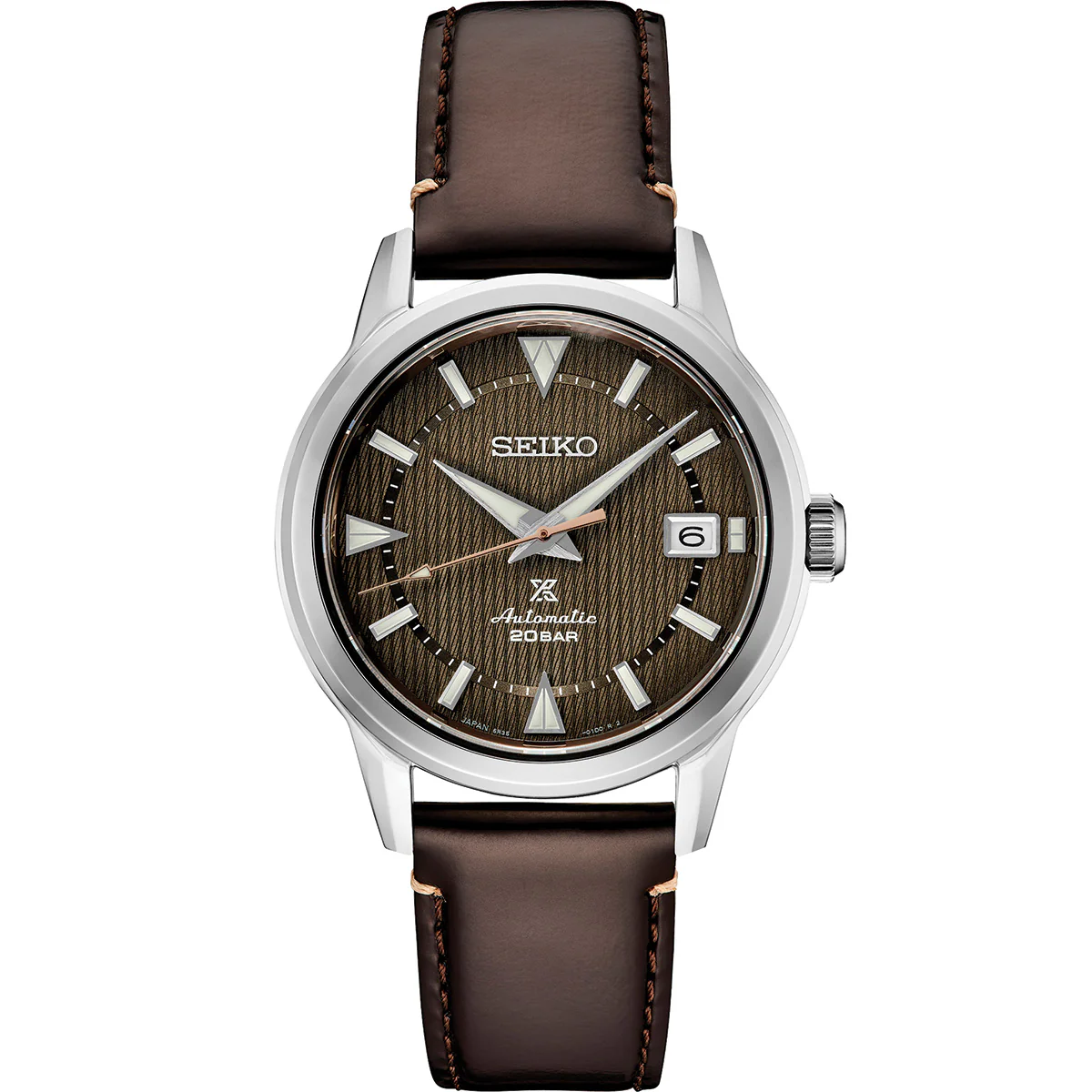 Seiko - 1959 Alpinist Reinterpretation Automatic Brown Dial Watch - SPB251