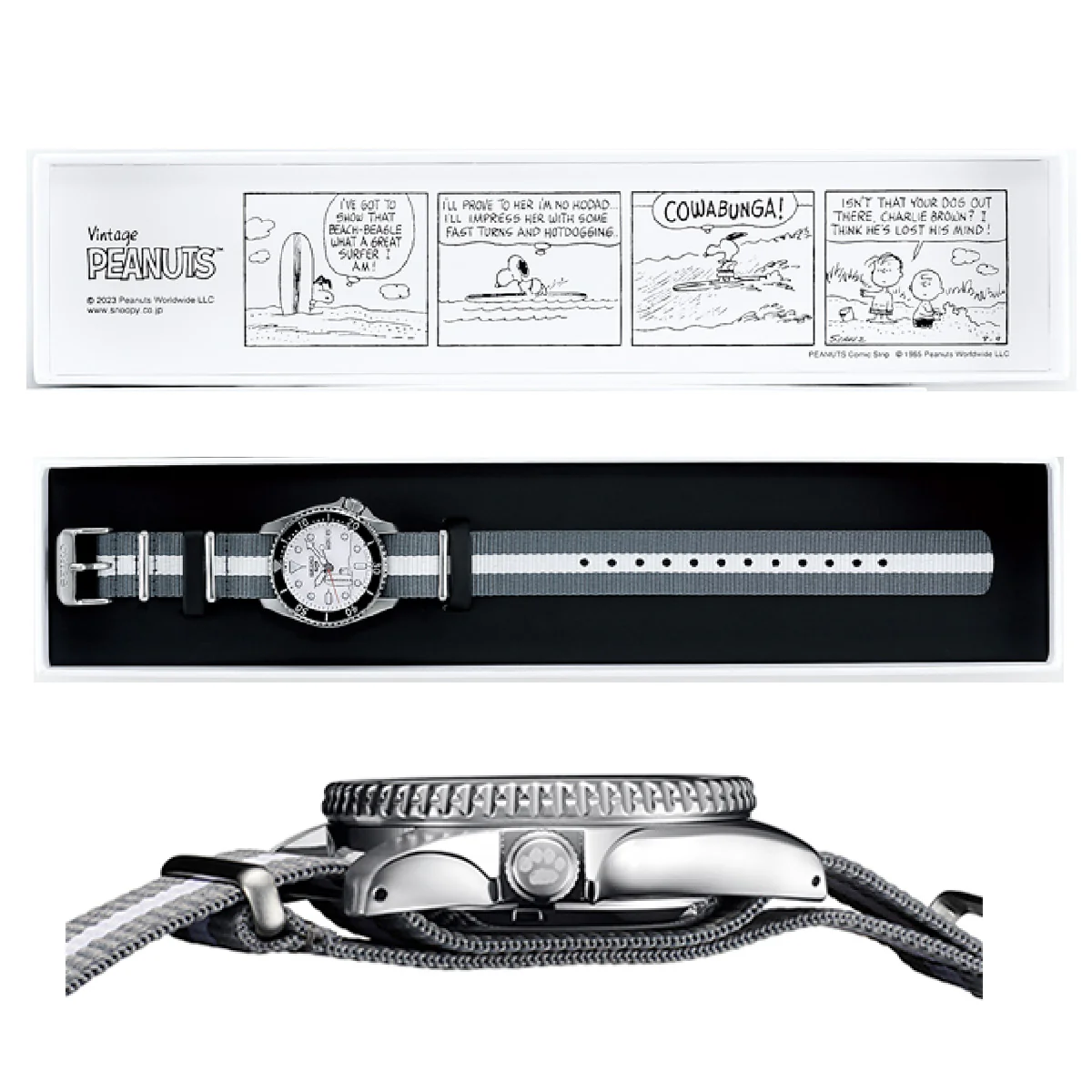 Seiko - 5 Sports 55th anniversary PEANUTS Limited Edition 8,900 pieces - SRPK25 - Image 3