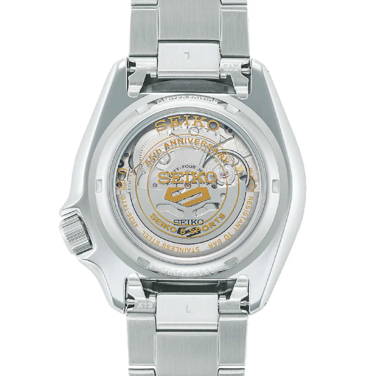 Seiko - 5 Sports SKX Style 55th Anniversary Orange Dial - SRPK07 - Image 2