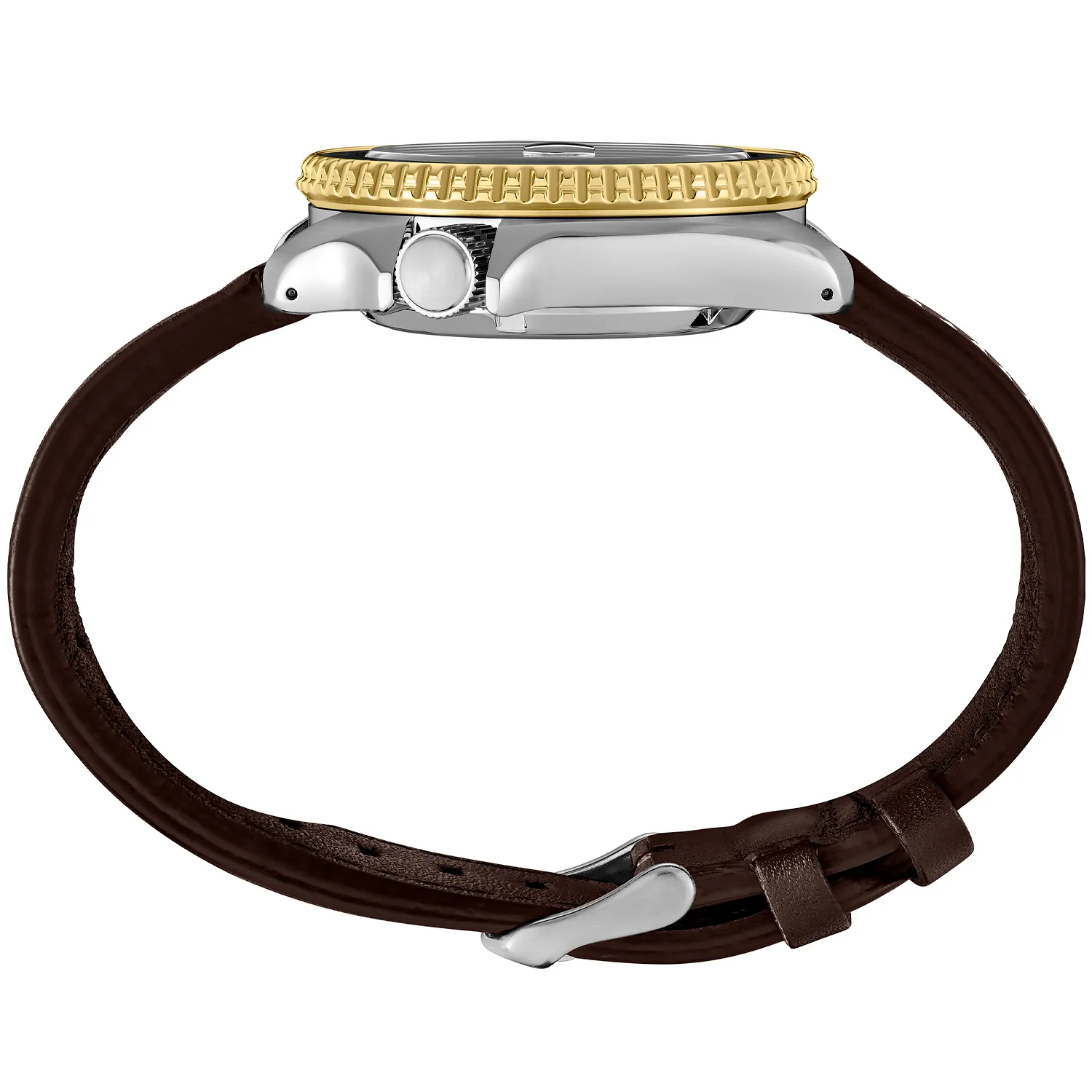 Seiko - Seiko5 Sports Automatic GMT Root Beer Bezel Orange Hand - SSK036 - Image 3