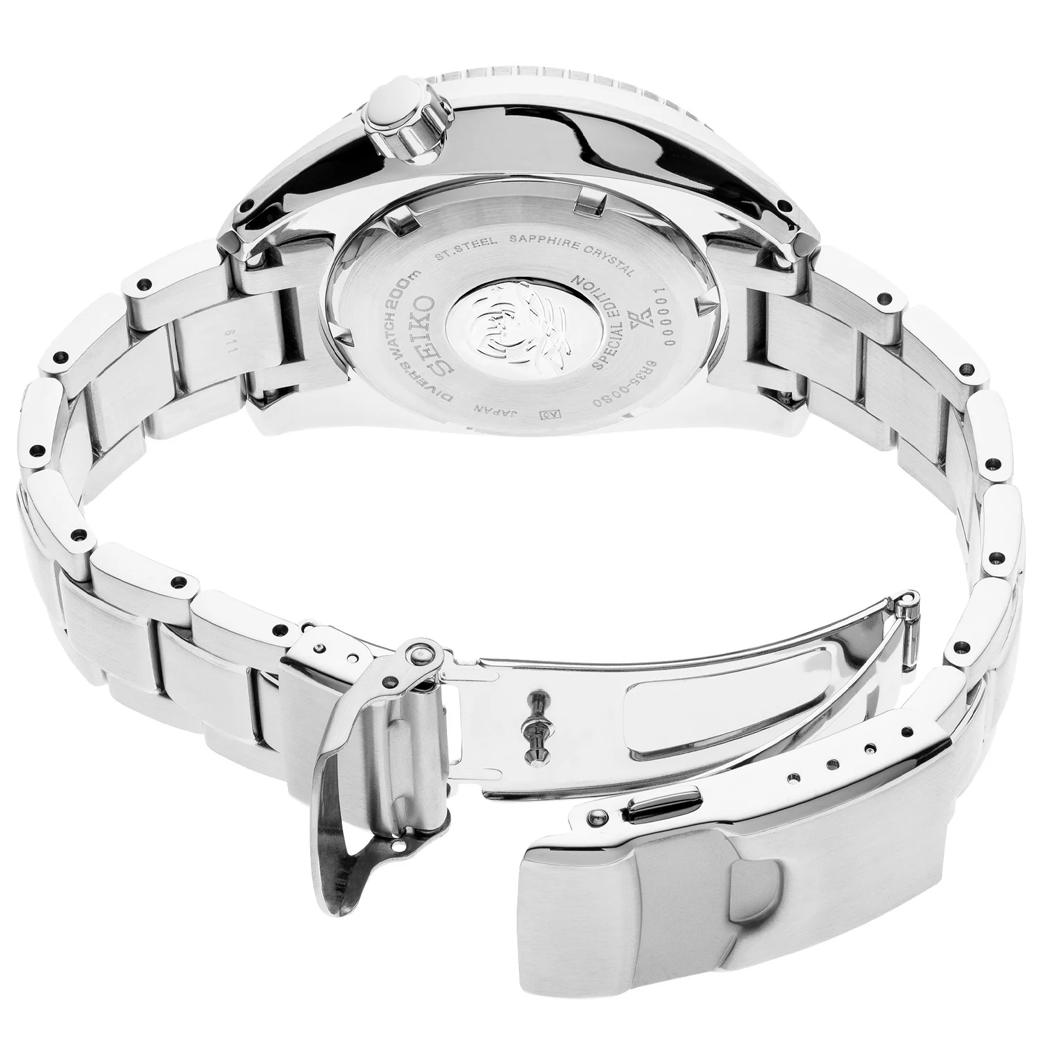 Seiko - Sumo Ice Diver U.S. Special Edition Ice blue Dial - SPB179 - Image 3