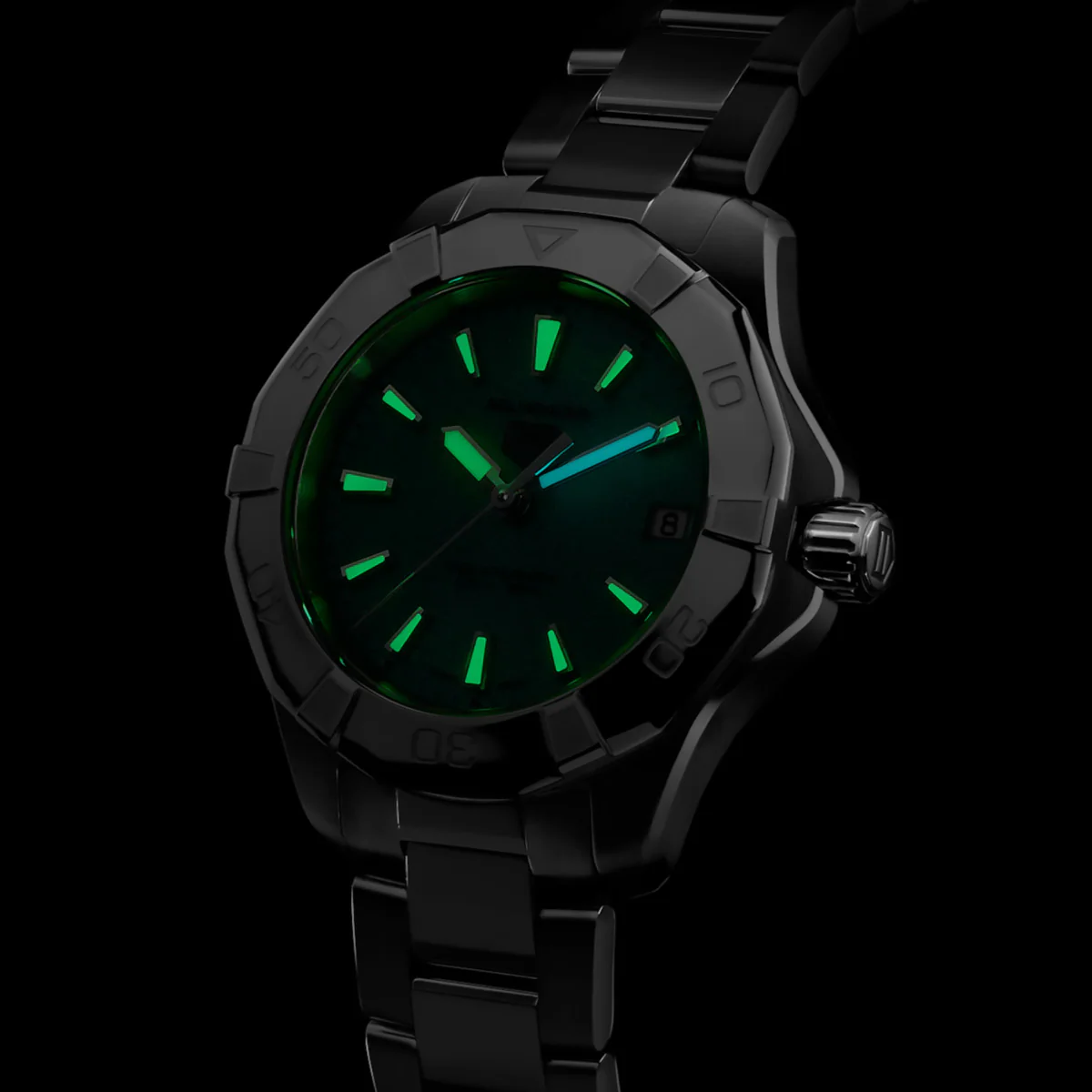 TAG Heuer - Aquaracer 34 mm Solargraph Polar Blue Dial - WBP1315.BA0005 - Image 3