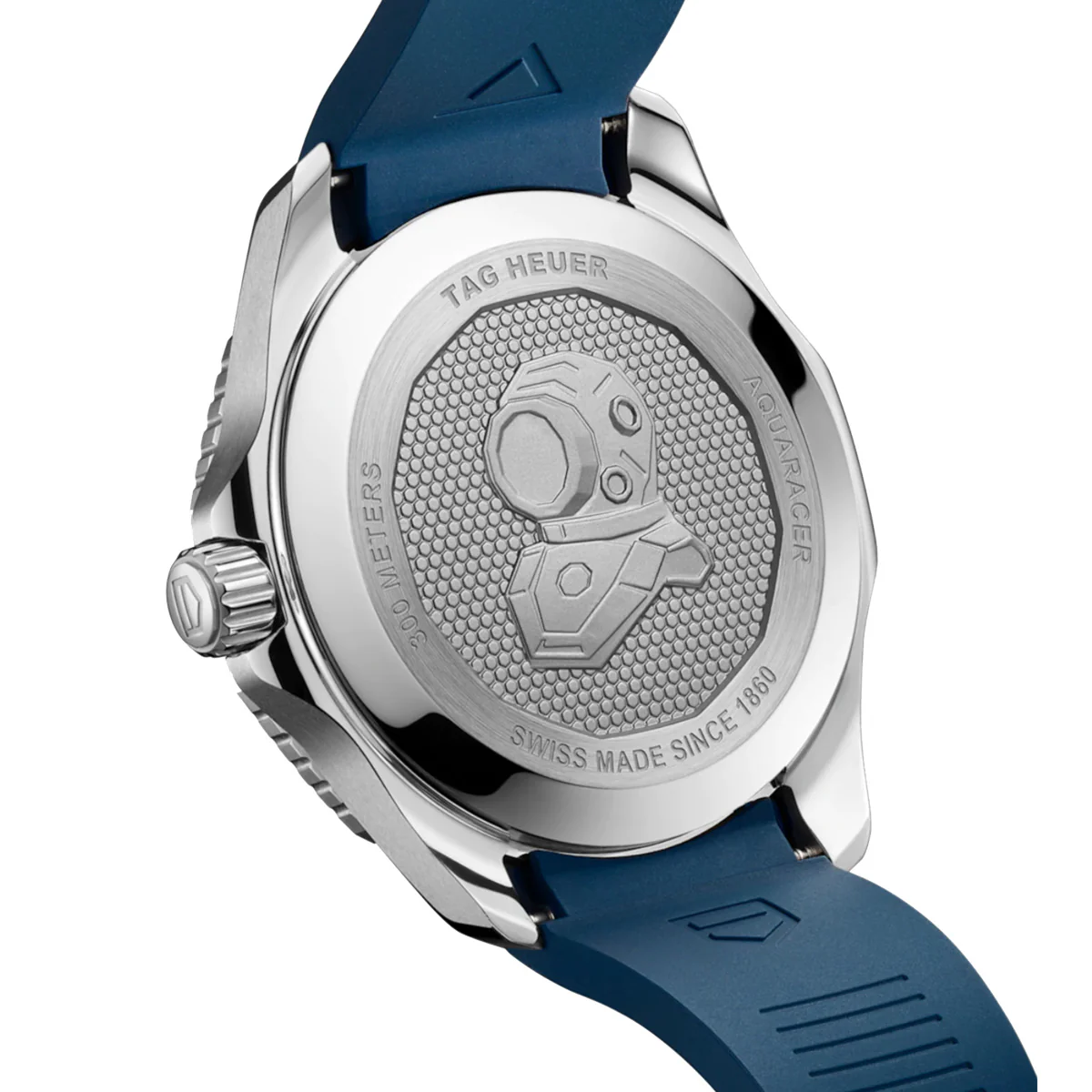 TAG Heuer - Aquaracer 43 mm GMT Professional 300 Blue Rubber - WBP2010.FT6198 - Image 2