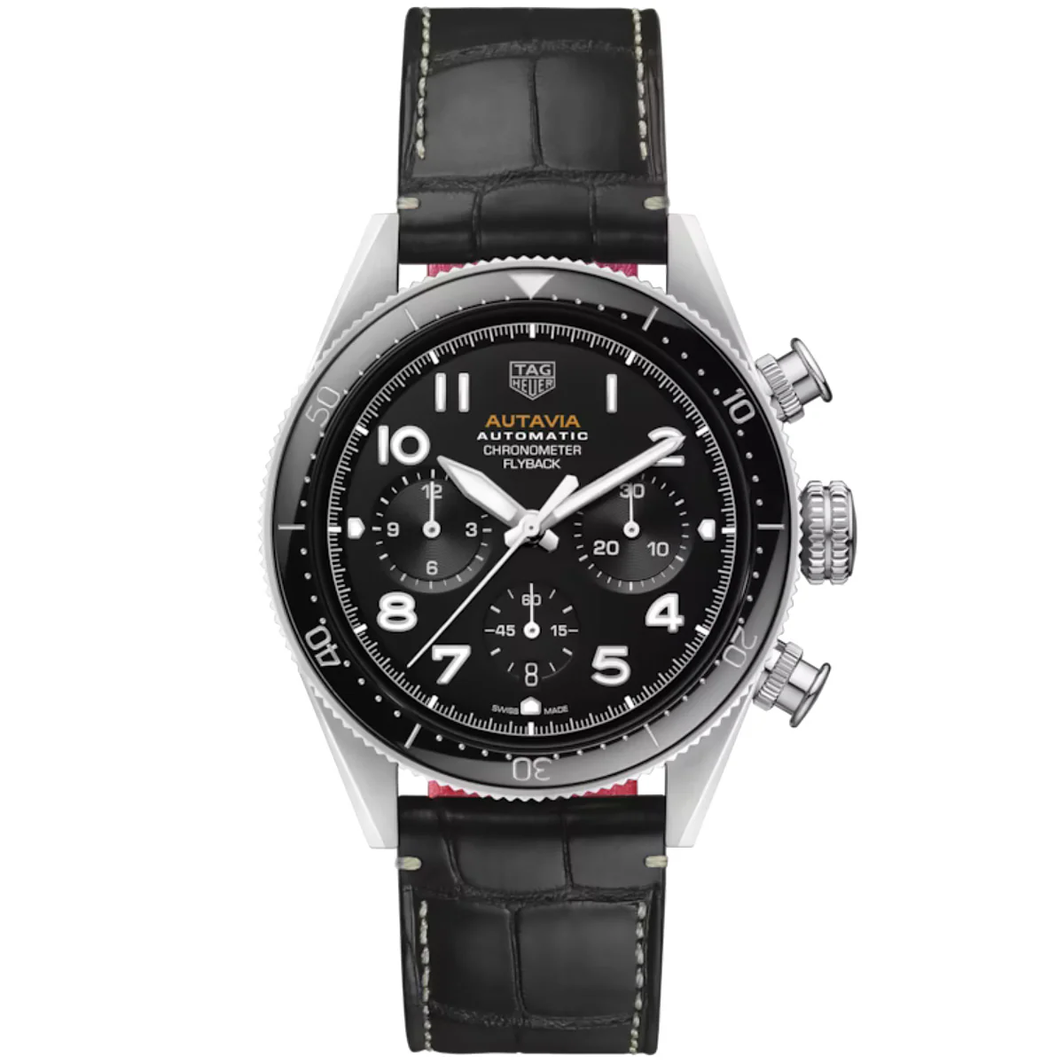 TAG Heuer - Autavia Flyback 42 mm Chronometer Automatic Chronograph - CBE511A.FC8279