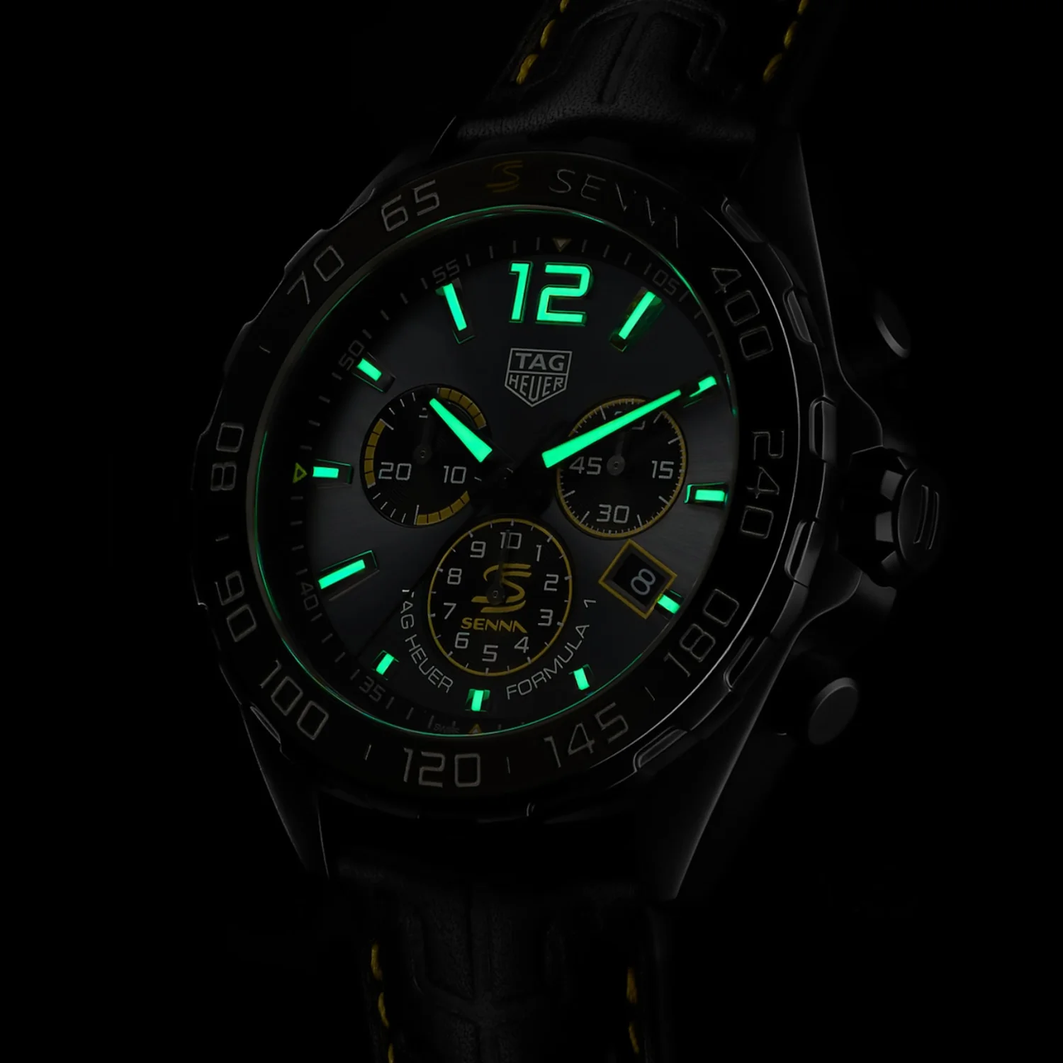 TAG Heuer - Formula 1 Chronograph Ayrton Senna 43 mm - CAZ101AJ.FC6487 - Image 3