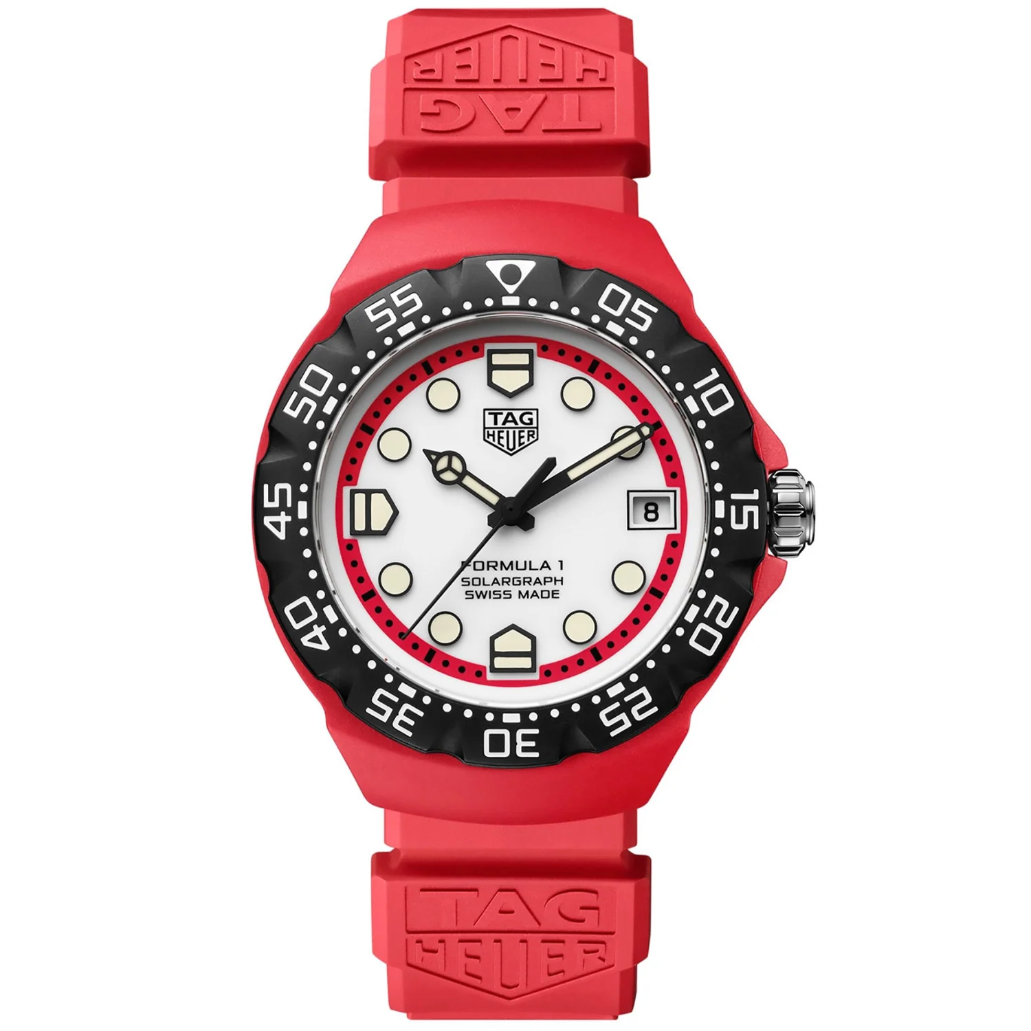 TAG Heuer - Formula 1 Solargraph 38 mm Red TH-Polylight Case - WBY1161.FT8086