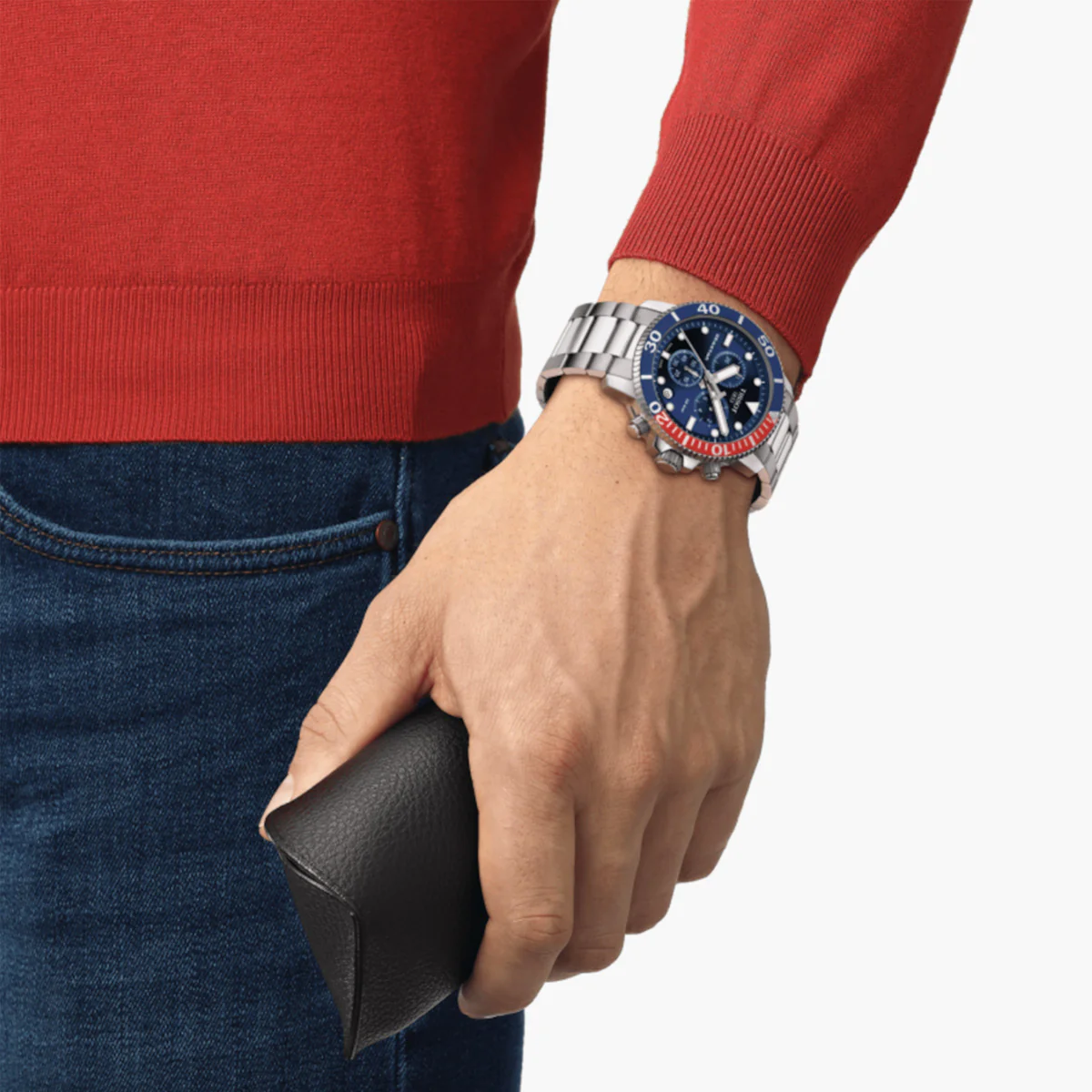 Tissot - Seastar 1000 Chronograph Blue Dial "Pepsi" Bezel - T1204171104103 - Image 3