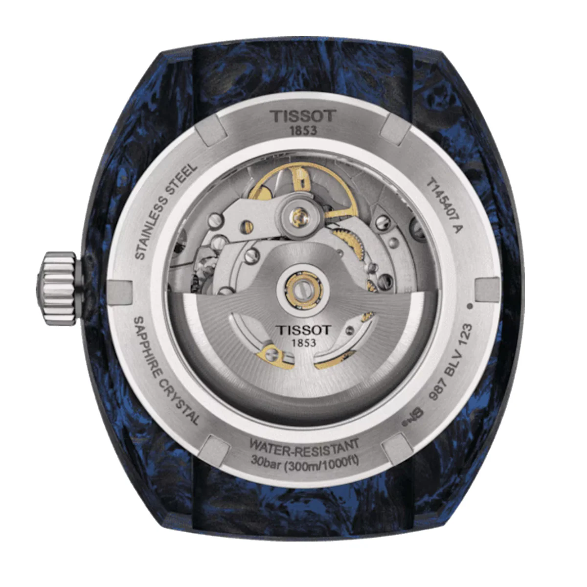 Tissot - Sideral S Powermatic 80 Blue - T1454079705701 - Image 2