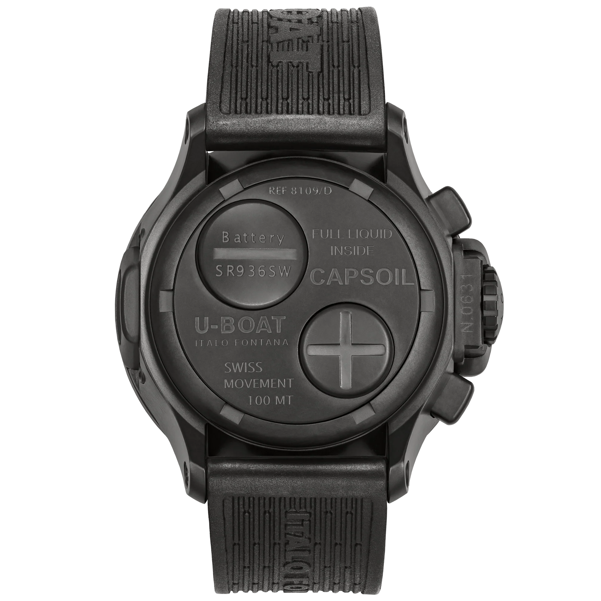 U-Boat - Capsoil Chrono 45MM DLC - 8109/C - Image 2