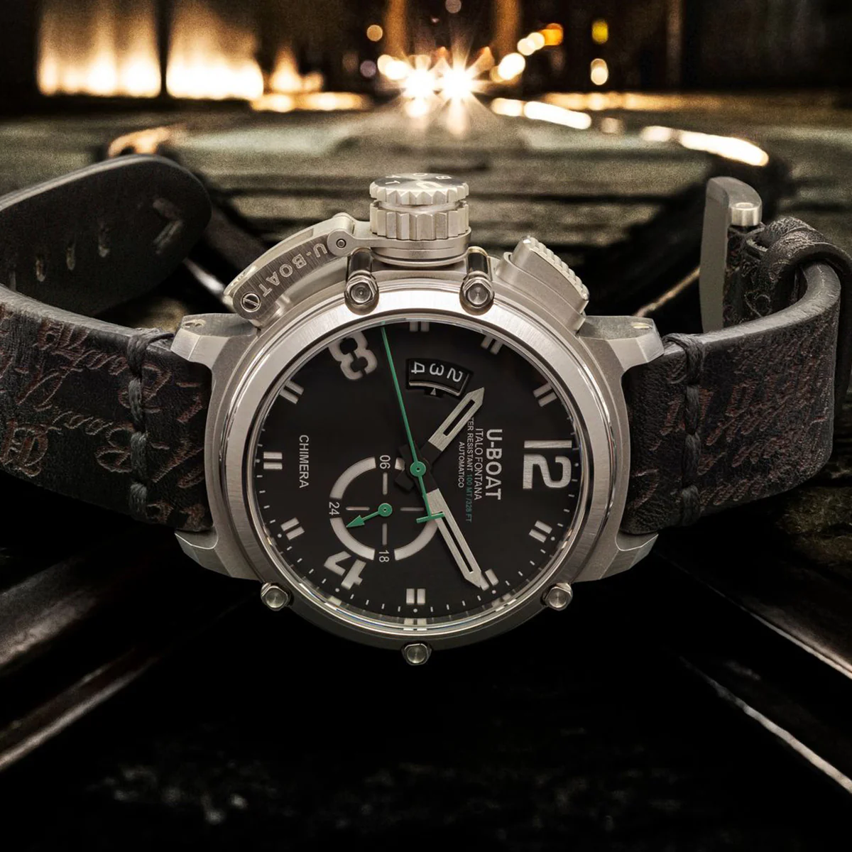 U-Boat - Chimera 46 mm Green SS - 8529 - Image 3