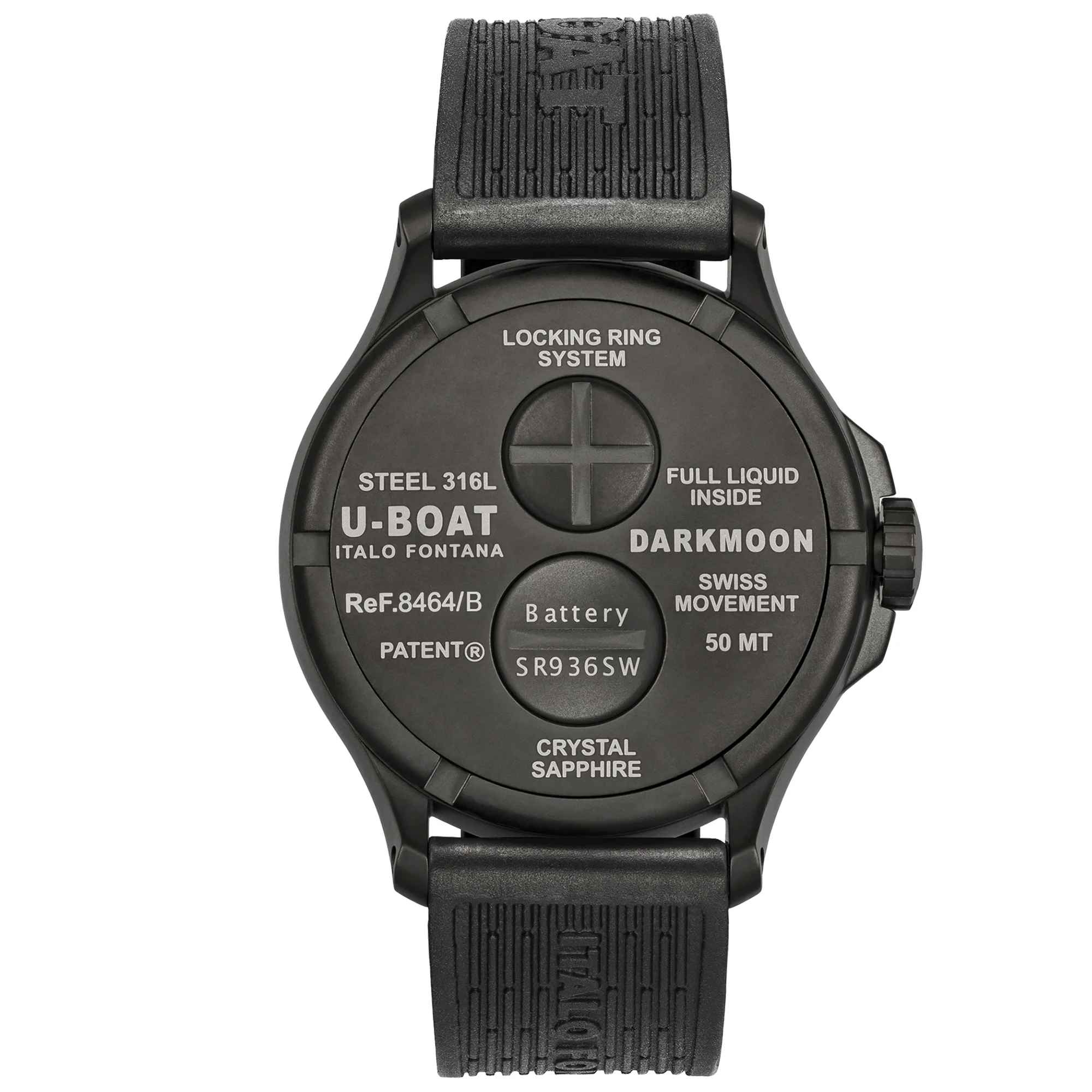 U-Boat - Darkmoon 44 mm Black PVD - 8464B - Image 2