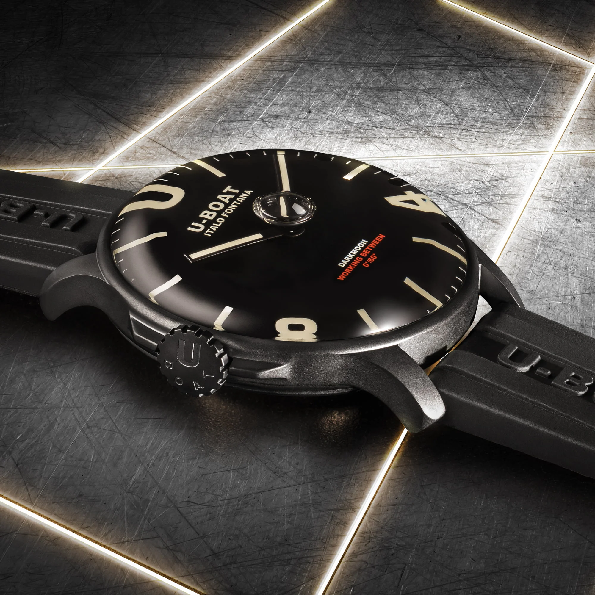U-Boat - Darkmoon 44 mm Black PVD - 8464B - Image 3