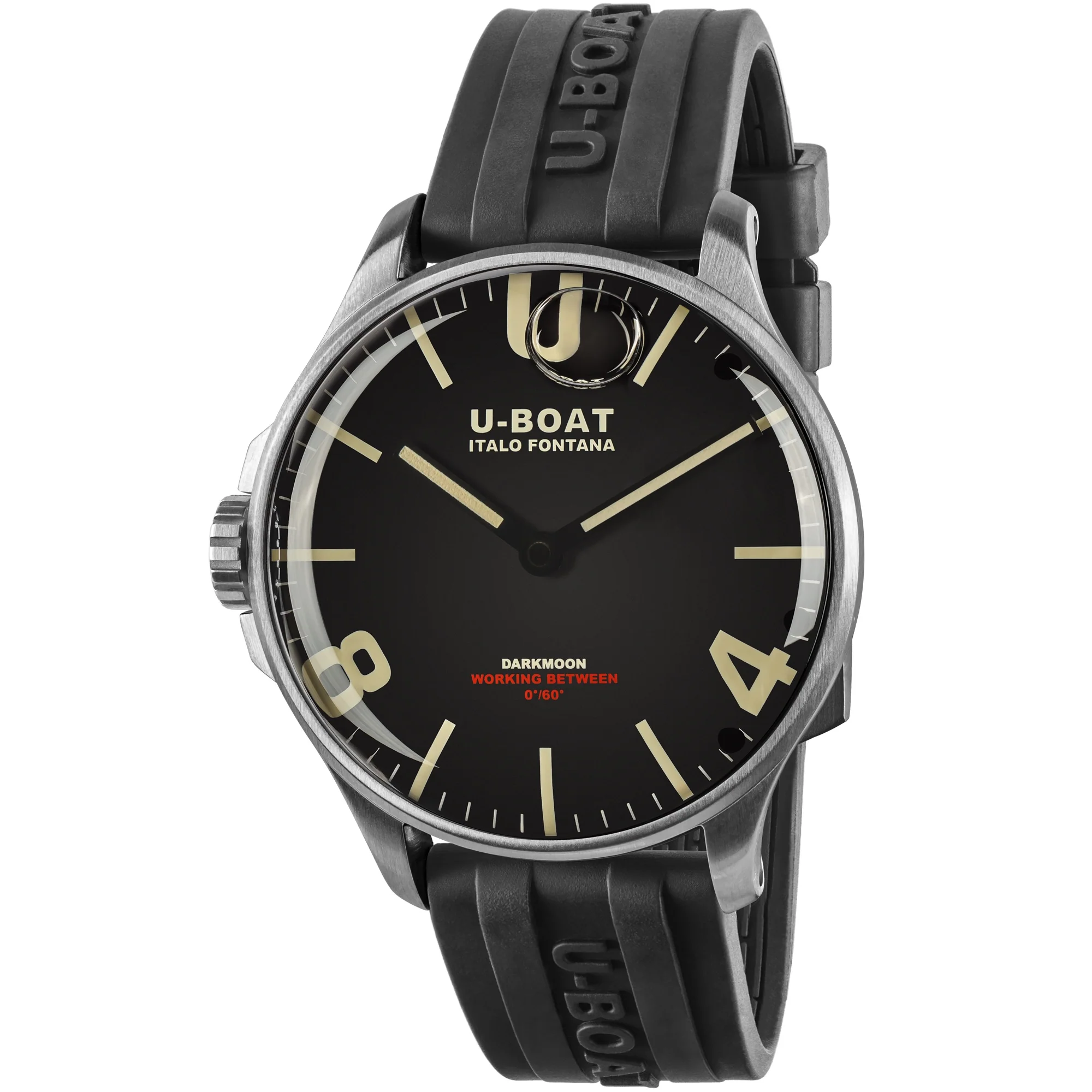 U-Boat - Darkmoon 44 mm Black SS - 8463B